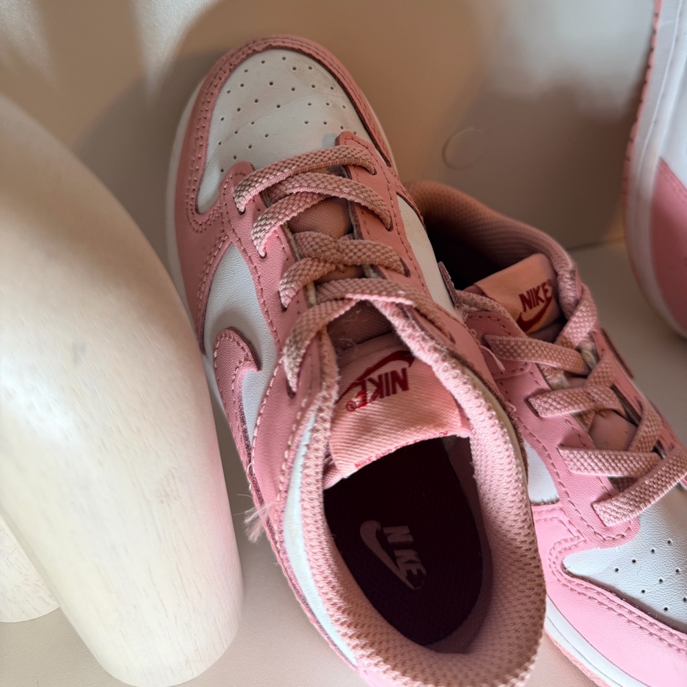 KIDS' TODDLER NIKE DUNK LOW CASUAL SHOES - Picture 7 of 11